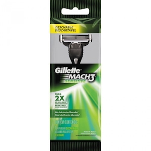Aparelho de Barbear Gillette Mach 3 Sensitive Embalagem 1 Un