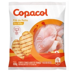 File de Peito Copacol em Bifes 800g