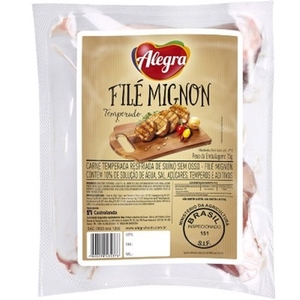 Filé Mignon Suíno Temperado Resfriado Sulita Seleção Gourmet Kg