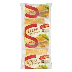 Steak de Frango Sadia 100g