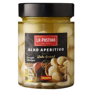 Alho Aperitivo em Azeite Extravirgem La Pastina 300g