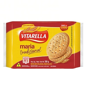 Biscoito Maria Tradicional Vitarella 350g