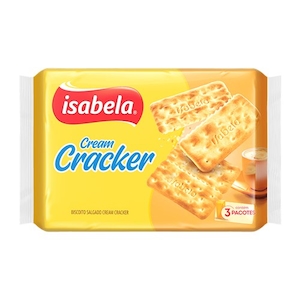 Biscoito Cream Cracker Isabela Embalagem 350g