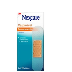 Curativos Transparente Nexcare com 10un