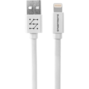 Cabo Celular Slick Mfi Lightning Smartprime 1,2m Branco Cellairis