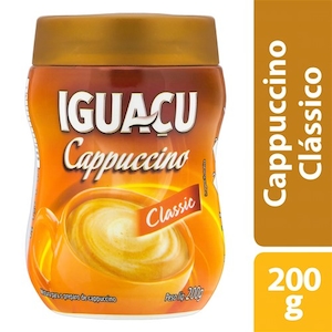 Cappuccino Iguaçu Clássico Pote 200g