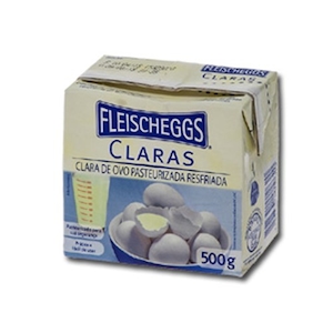 Clara de Ovo Pasteurizada Fleischeggs Embalagem 500g