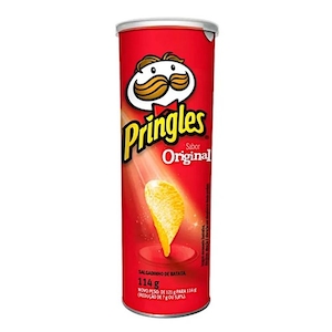 Batata Pringles Original Embalagem 114g