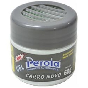 Aromatizador para Carros Pérola Gel Carro Novo Embalagem 60ml