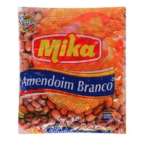 Amendoim Branco Mika Embalagem 500g
