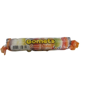 Bala Gomets Creme e Frutas Embalagem 32g