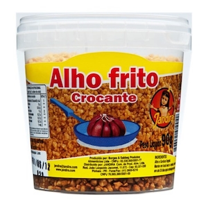 Alho Frito Crocante Jandira Embalagem 90g