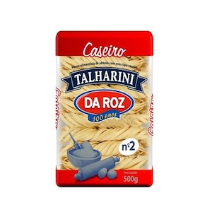 Macarrão Talharini da Roz Número 2 Embalagem 500g