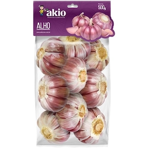 Alho Akio Pacote 500g