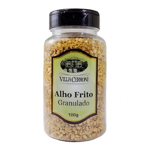 Alho Frito Granulado Villa Cerroni Embalagem 100g
