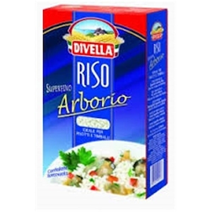 Arroz Divella Riso Arbório Caixa 1kg