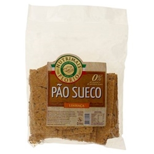 Pão Sueco Integral Nutrimais Florio Linhaça Embalagem 180g