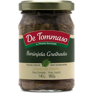 Antepastos Berinjela Grelhada de Tommaso 160g