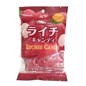 Bala Lichia Lychee Candy Kasugai 115g