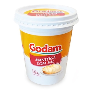 Manteiga Godam com Sal Pote 500g