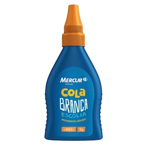 Cola Branca Escolar Mercur Embalagem 40g
