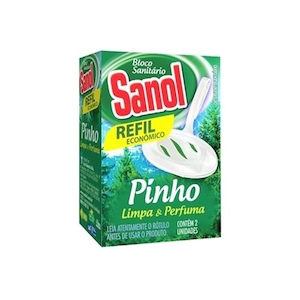 Bloco Sanitário Sanol Pinho Refil 35g