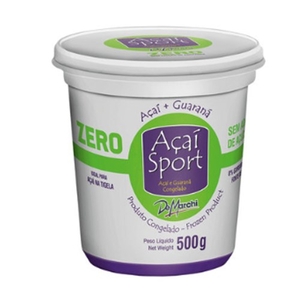 Açaí Congelado de Marchi Sport Zero Natural Embalagem 500g