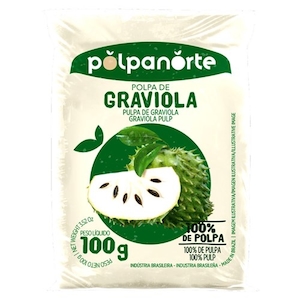 Polpa Congelada Polpa Norte Graviola 100g