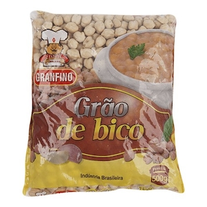 Grão de Bico Granfino Embalagem 500g