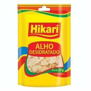 Alho Desidratado Hikari Embalagem 25g