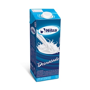 Leite Desnatado Nilza Caixa 1l