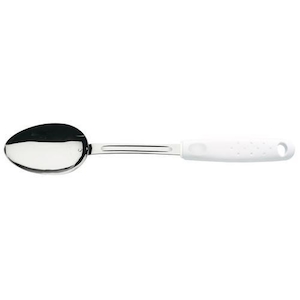 Colher para Arroz em Aço Inox Cabo Branco Tramontina Utilità Embalagem 1 Un