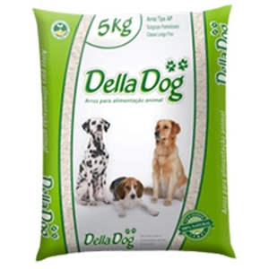 Arroz para Cães Dellarroz Della Dog Embalagem 5kg