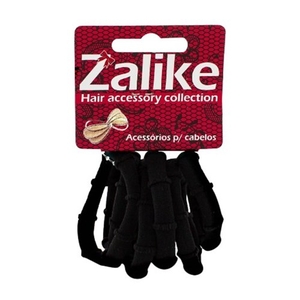 Elástico para Cabelo Zalike 6mm sem Metal Embalagem 6 Un