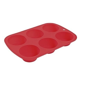 Assadeira para Cupcake e Muffin Mor de Silicone Embalagem 1 Un