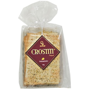 Aperitivo Crostiti Parmesão Embalagem 75g