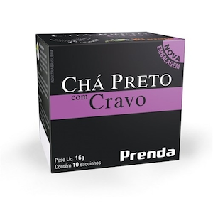 Chá Preto Prenda com Cravo Embalagem 16g