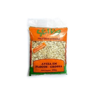 Aveia em Flocos Grossos Seiva Embalagem 250g