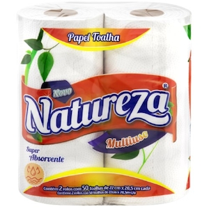 Papel Toalha Natureza Embalagem 2 Un