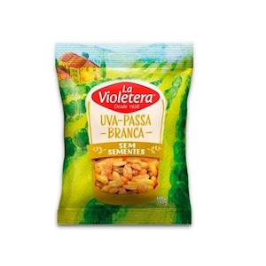 Uva Passa Branca La Violetera sem Semente Pacote 100g