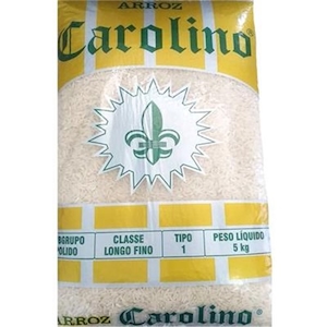 Arroz Tipo 1 Carolino Embalagem 5kg