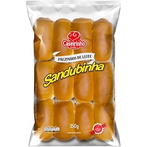 Pãezinhos de Leite Sandubinha Caseirinho 350g