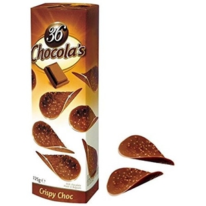 Chocolate Belga 36 Chocola's Crispy Ao Leite Caixa 125g