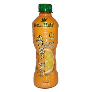 Chá Pronto Rei do Mate Chá Verde com Laranja e Gengibre Pet 350ml
