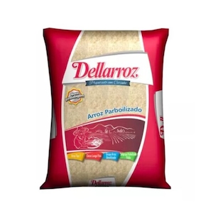 Arroz Parboilizado Dellarroz Pacote 2kg
