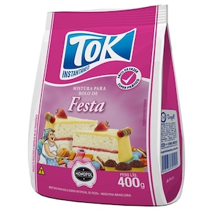 Mistura para Bolo Tok Festa Pacote 400g