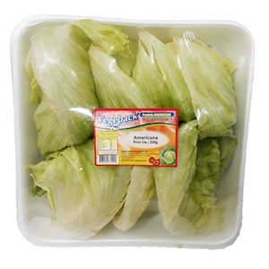 Alface Americana Vegepack Bandeja 200g