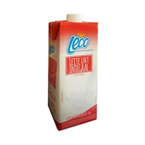 Leite Integral Leco Uht com Tampa Embalagem 1l