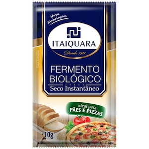 Fermento Biológico Instantâneo Seco Itaiquara Embalagem 10g