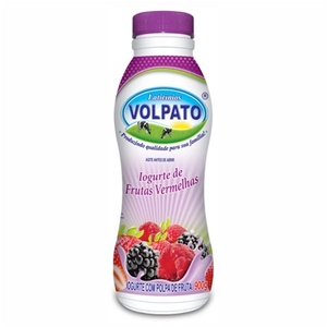 Bebida Láctea Frutas Vermelhas Volpato 900g